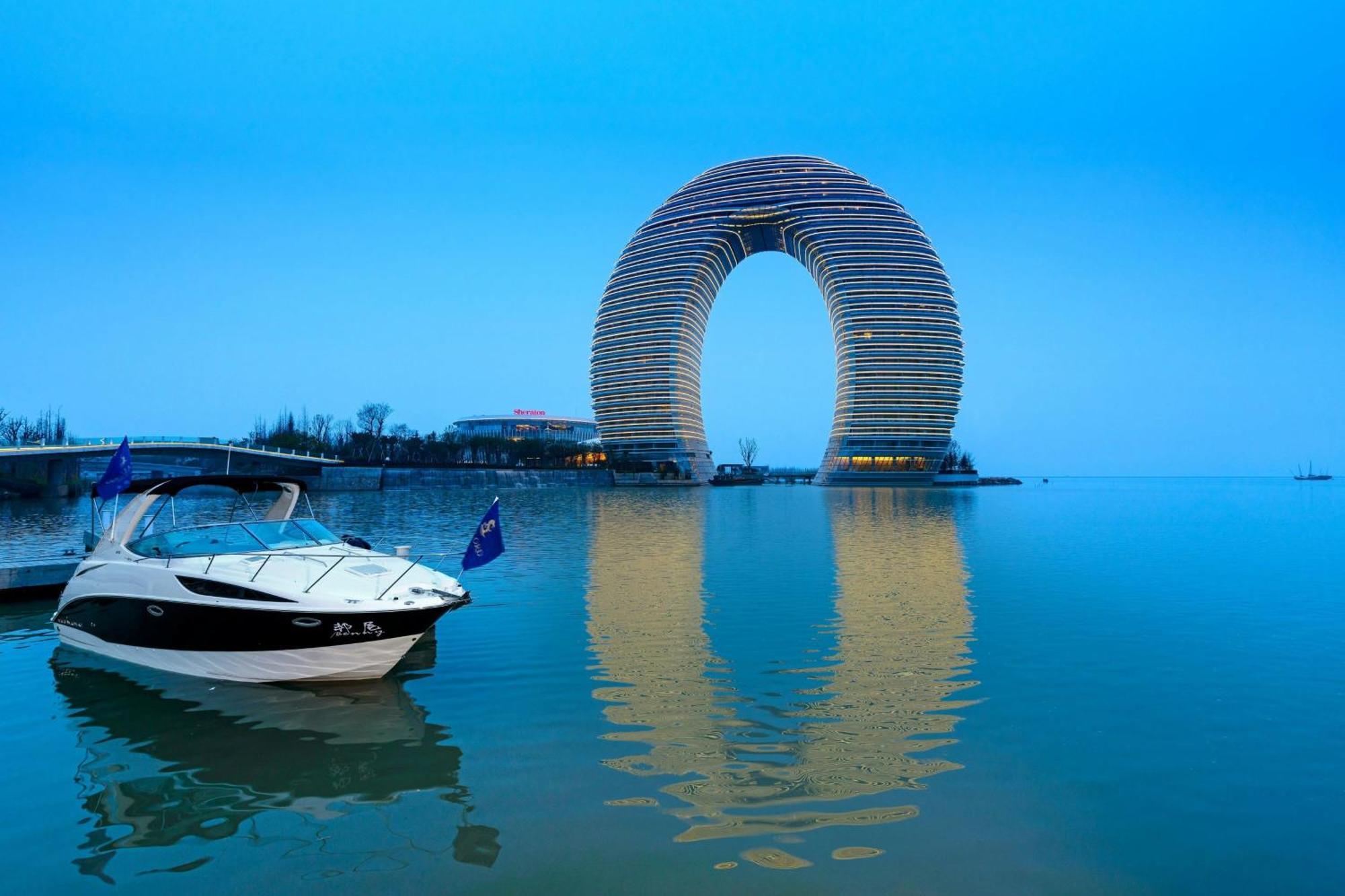 Sheraton Huzhou Taihu Lake Hot Spring Resort & Spa Exterior foto